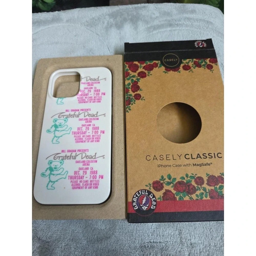 Casely iPhone 13 Pro Max Grateful Dead Phone Case - New In Box